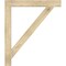 Ekena Millwork Traditional Block Rough Sawn Bracket, Douglas Fir, 4"W x 36"D x 42"H BKT04X36X42TRA05RDF - alternate 2